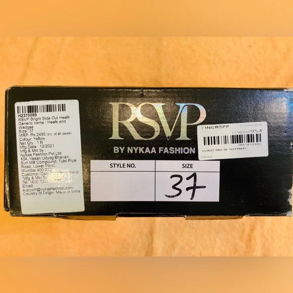 RSVP by Nykaa Fashion
Bright Side Out Heels - Picture 13 of 13